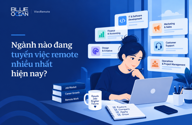 nganh nao dang tuyen viec remote nhieu nhat hien nay
